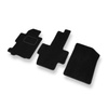 Tapis de Sol Velours adapté pour Honda FR-V Monospace (2004-2009) - Premium tapis de voiture - noir