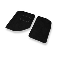 Tapis de Sol Velours adapté pour Dodge Durango II (2004-2009) - Premium tapis de voiture - noir