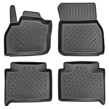 Tapis de sol en TPE adapté pour Renault ZOE Hayon (06.2019-2023) - tapis de voiture - noir