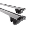 Barres de toit en aluminium adapté pour Citroen Berlingo mk I Van (1997-2010) - Porte-Bagages de Voiture argent - rails