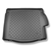 Tapis de coffre adapté pour Toyota Corolla Cross Hybrid SUV (11.2022-....) - bac de coffre - protection de coffre voiture - coffre supérieur; plancher amovible en la position la plus haute