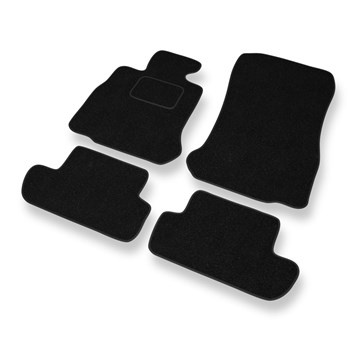 Tapis de Sol Feutres adapté pour BMW 6 M6 F13 (2012-2018) - tapis de voiture - noir