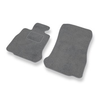 Tapis de Sol Velours adapté pour BMW 6 M6 F13 (2012-2018) - Premium tapis de voiture - gris