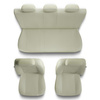 Housses de siège adaptées pour Citroen C4 Cactus (2014-2021) - housse siege voiture universelles - couverture siege - CMP-BE