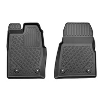 Tapis de sol en TPE adapté pour Ford Tourneo Custom Van (01.2013-....) - Boîte de vitesse manuelle - tapis de voiture - noir