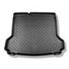 Tapis de coffre adapté pour Volkswagen ID.4 SUV (12.2020-....) - bac de coffre - protection de coffre voiture - coffre inférieur; modèles sans plancher amovible du coffre