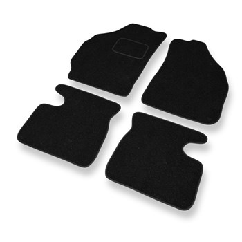 Tapis de Sol Feutres adapté pour Daewoo Matiz (1998-2008) - tapis de voiture - noir