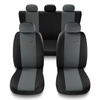 Housses de siège adaptées pour Citroen DS5 (2011-2015) - housse siege voiture universelles - couverture siege - X.R-G2