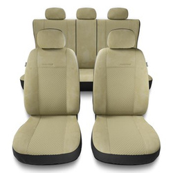 Housses de siège adaptées pour Audi A6 C4, C5, C6, C7, C8 (1994-....) - housse siege voiture universelles - couverture siege - PG-3