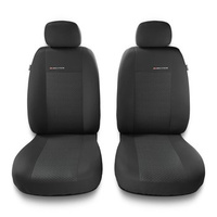 Housses de siège avant adaptées pour Citroen C4 I, II (2004-2017) - housse siege voiture universelles - couverture siege conducteur - 2UNE-3