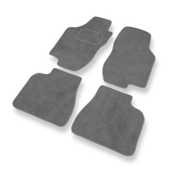 Tapis de Sol Velours adapté pour Lancia Lybra I (1999-2006) - Premium tapis de voiture - gris
