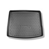 Tapis de coffre adapté pour Skoda Karoq SUV (11.2017-....) - bac de coffre - protection de coffre voiture - coffre supérieur ; avec roue de secours taille normale; plancher amovible en la position la plus basse