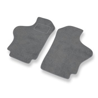 Tapis de Sol Velours adapté pour Hyundai H-1 I (1999-2008) - Premium tapis de voiture - gris