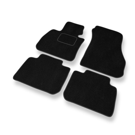 Tapis de Sol Velours adapté pour BMW 2 (2015-....) - Premium tapis de voiture - noir