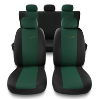 Housses de siège adaptées pour Ford Fiesta MK5, MK6, MK7, MK8 (1999-2019) - housse siege voiture universelles - couverture siege - X.R-GR