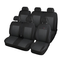 Housses de siège sur mesure adaptées pour Fiat Ducato II Van (2006-2014) 7 places - housse siege voiture - couverture siege - E3