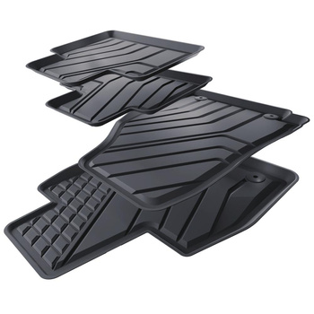 Tapis de sol en TPE adapté pour MG ZS SUV (2024-....) - tapis de voiture - noir