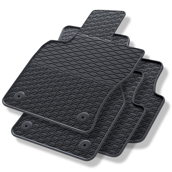 Tapis de sol en caoutchouc adapté pour Volkswagen Tiguan II SUV (2016-2024) - ta
