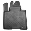 Tapis de sol en TPE adapté pour Hyundai Tucson II SUV (12.2015-10.2022) - tapis de voiture - noir