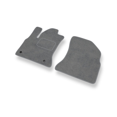 Tapis de Sol Velours adapté pour Citroen C4 Picasso I (2007-2013) - Premium tapis de voiture - gris