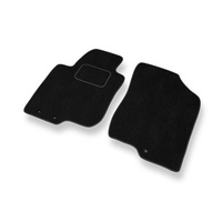 Tapis de Sol Velours adapté pour Hyundai i30 I (2007-2011) - Premium tapis de voiture - noir