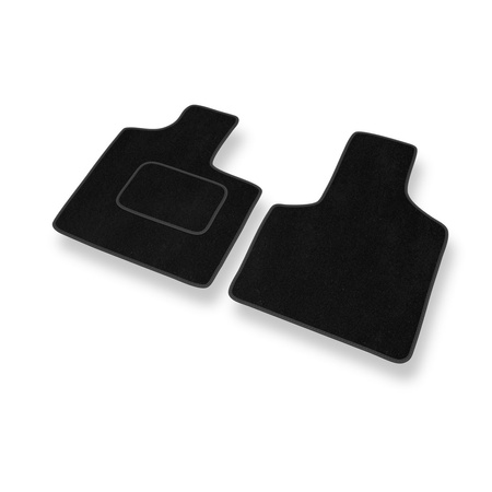 Tapis de Sol Velours adapté pour Chrysler Grand Voyager III (1996-2000) - Premium tapis de voiture - noir