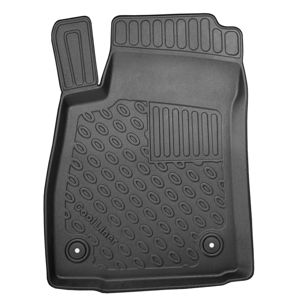 Tapis de sol en TPE adapté pour Chevrolet Trax Crossover (05.2013-06.2019) - tapis de voiture - noir