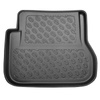 Tapis de sol en TPE adapté pour Volkswagen Caddy IV Maxi Van (2004-10.2020) - 5 sièges; sans la troisième rangée de sièges - tapis de voiture - noir