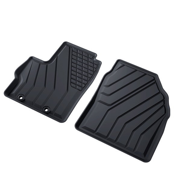 Tapis de sol en TPE adapté pour Mazda 2 IV (XP21) Hayon (2023-....) - tapis de voiture - noir