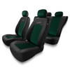 Housses de siège adaptées pour BMW 1 E82, E87, E88, F20, F21 (2004-2019) - housse siege voiture universelles - couverture siege - S-GR