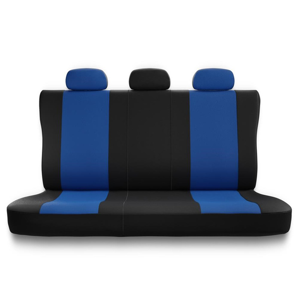 Housses de siège adaptées pour Audi A3 8L, 8P, 8V, 8Y (1996-....) - housse siege voiture universelles - couverture siege - X.R-BL