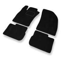 Tapis de Sol Velours adapté pour Fiat Tipo II (2015-....) - Premium tapis de voiture - noir