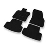Tapis de Sol Feutres adapté pour Audi Q2 SUV (2016-....) - tapis de voiture - noir