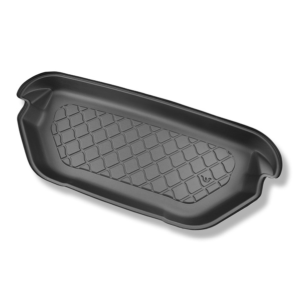 Tapis de coffre adapté pour Tesla Model S Facelift II Coupé (01.2021-....) - bac de coffre - protection de coffre voiture - coffre avant