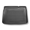 Tapis de coffre adapté pour Jeep Renegade SUV (09.2014-....) - bac de coffre - protection de coffre voiture - avec plancher amovible du coffre; pour le niveau supérieur et inférieur du plancher; non pour 4ex Plug-in Hybrid
