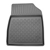 Tapis de sol en TPE adapté pour Nissan Townstar Break, Van (01.2022-....) - empattement court et long; pas pour la version électrique - tapis de voiture - noir