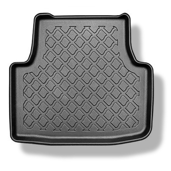 Tapis de sol en TPE adapté pour Cupra Formentor Crossover (09.2020-....) - non pour version Plug-in hybride - tapis de voiture - noir