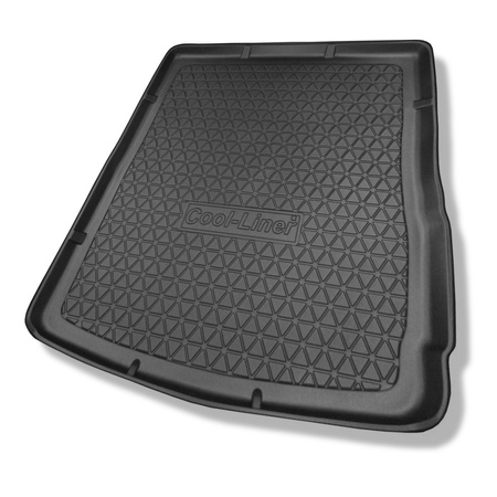 Tapis de coffre adapté pour Audi A6 C7 Avant (09.2011-08.2018) - bac de coffre - protection de coffre voiture - aussi pour la version Quattro