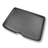Tapis de coffre adapté pour Volvo EX30 SUV (12.2023-....) - bac de coffre - protection de coffre voiture - coffre supérieur; plancher amovible en la position la plus basse