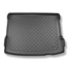 Tapis de coffre adapté pour Hyundai Kona II SUV (04.2023-....) - bac de coffre - protection de coffre voiture - coffre supérieur; plancher amovible en la position la plus basse; avec et sans subwoofer