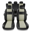 Housses de siège adaptées pour BMW X1 I, II (2009-2022) - housse siege voiture universelles - couverture siege - XL-BE