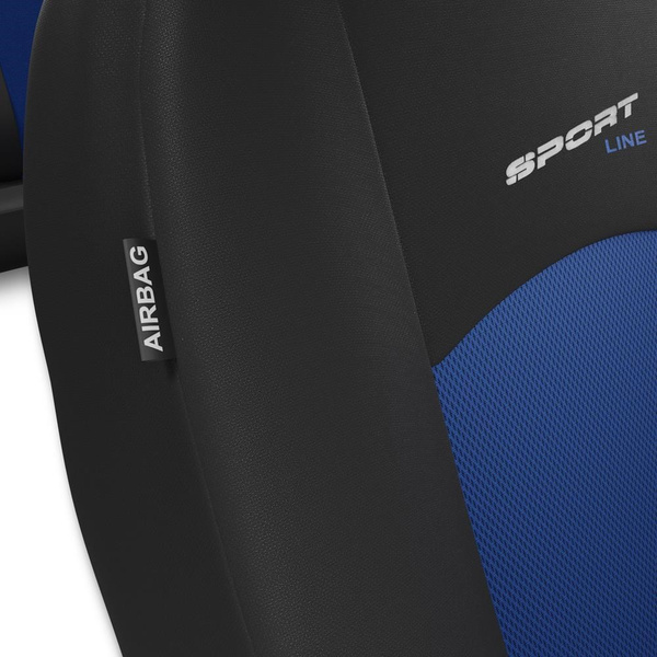 Housses de siège adaptées pour Kia Venga (2009-2019) - housse siege voiture universelles - couverture siege - S-BL