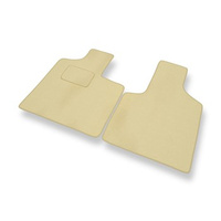 Tapis de Sol Velours adapté pour Chrysler Voyager (1996-2000) - Premium tapis de voiture - beige