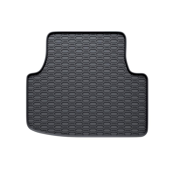 Tapis de sol en caoutchouc adapté pour Volkswagen Passat B8 Berline, SW (2014-2023) - tapis de voiture - noir - 4 pcs.