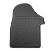 Kit tapis de coffre et tapis de voiture TPE PREMIUM pour: Mercedes-Benz Vito W447 Van (10.2014-....) - derrière troisième rangée de sièges; version Extra longue (Extra Long) (empattement 3430 mm, longueur du véhicule 5370 mm); sans séparation de l'espace 