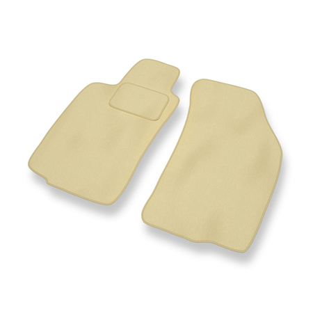 Tapis de Sol Velours adapté pour Alfa Romeo GT (2003-2010) - Premium tapis de voiture - beige