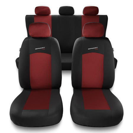 Housses de siège adaptées pour BMW X2 F39, U10 (2017-....) - housse siege voiture universelles - couverture siege - S-RD
