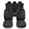 Housses de siège adaptées pour Citroen C4 I, II (2004-2017) - housse siege voiture universelles - couverture siege - UNE-1