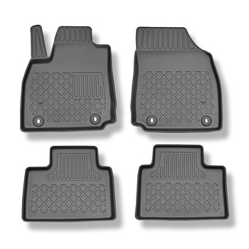 Tapis de sol en TPE adapté pour MG ZS Hybrid+ SUV (09.2024-....) - tapis de voit