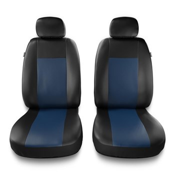 Housses de siège avant adaptées pour Audi A4 B5, B6, B7, B8, B9 (1995-2024) - housse siege voiture universelles - couverture siege conducteur - 2CM-BL